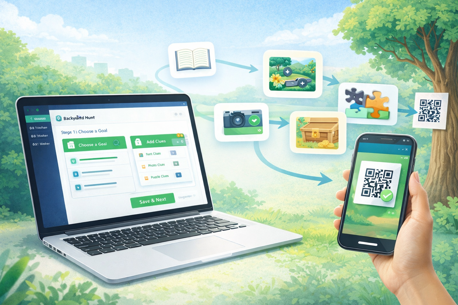 Online Scavenger Hunt Maker