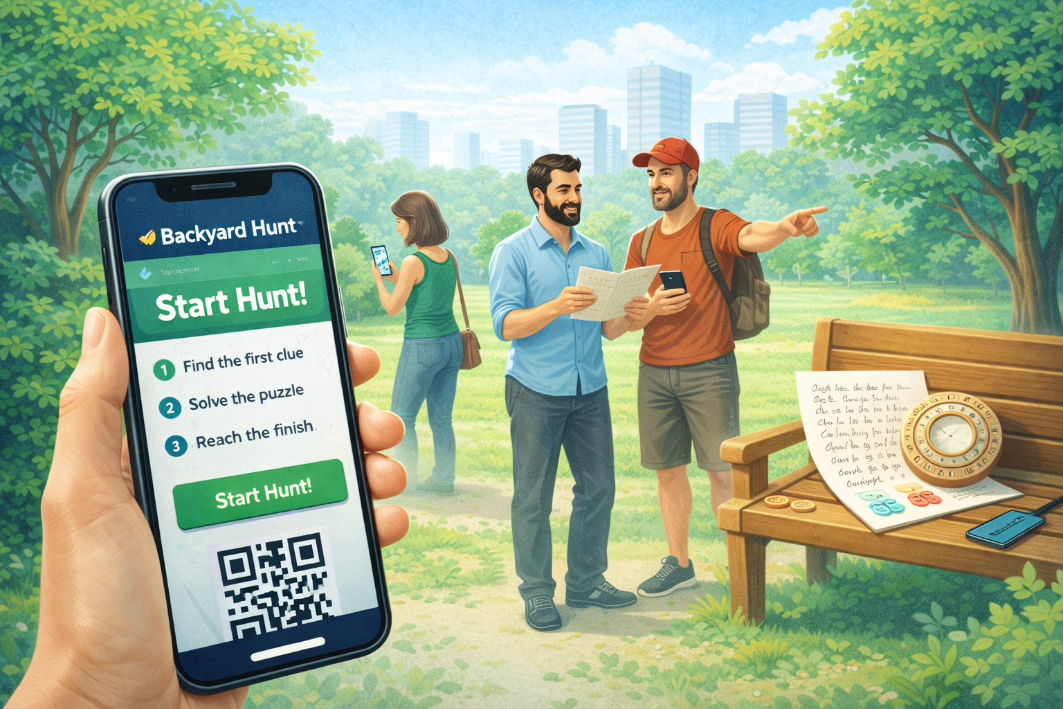 Scavenger Hunt App for Adults